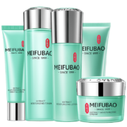20点开始：MEIFUBAO 美肤宝 精萃舒润护肤套装 洁75ml+水160ml+乳120ml+霜50ml+面精华30ml 赠（精华面膜5片）