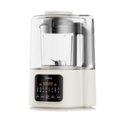 美的（Midea）柔音破壁机家用1.2升豆浆机低音安睡40分贝隔音罩智能全自动榨汁机多功能辅食机降噪料理机早餐机 【低音40分贝】 MJ-PB40ST11