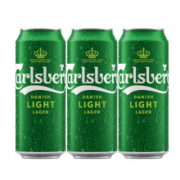 Carlsberg 嘉士伯 特醇啤酒 500ml*3听