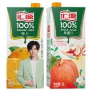 PLUS会员、京喜特价APP、需抢券：汇源 果汁 100%果汁 1L*2盒 四款可选