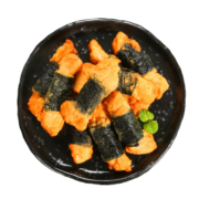 上鲜 日系海苔鸡肉卷 500g 出口日本级 半成品油炸鸡块鸡肉清真食品