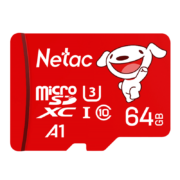 需抢券:朗科（Netac）＆JOY联名款 64GB TF(MicroSD)存储卡 A1 U3 C10