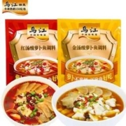 12日0点、临期品：乌江 金汤红汤酸萝卜鱼调料包 350g*2袋