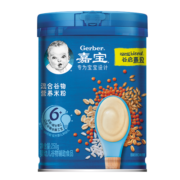 嘉宝(Gerber)米粉婴儿辅食 宝宝高铁米糊 【6月+】混合谷物 250g