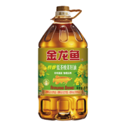 京东百亿补贴：金龙鱼 特香低芥酸菜籽油 5L