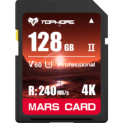 TOPMORE达墨高速SD存储卡大容量大卡 数码相机摄像机 V60  UHS-II 火星卡128GB 128GB