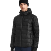 Jack Wolfskin狼爪羽绒服男 秋冬保暖白鸭绒700蓬5028251 Z 黑色6000（含绒量白鸭绒85%） L码180/100A