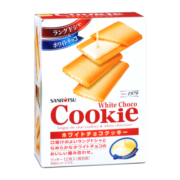 SANRITSU三立（Sanritsu）日本进口  白巧克力夹心饼干90g 休闲零食