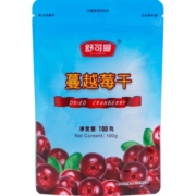 【临期特价】舒可曼 蔓越莓干100g 烘焙用蜜饯果干水果干零食材料