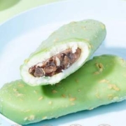 杭州老牌，祐康 纯巧兹海盐柠檬味脆皮夹心雪糕*30支