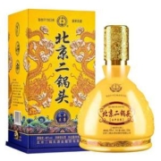 Plus会员，中华老字号 永丰牌 北京二锅头·黄龙至尊 46度清香型白酒500mL*2瓶 礼盒装