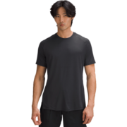 lululemon丨License To Train 男士运动短袖T恤*Elite LM3DGTS 黑色/石墨灰 XS