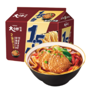 京东百亿补贴: 今麦郎 酸辣牛肉面 138g＊5连包