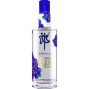 郎酒【酒厂直供】45度顺品郎蓝顺顺品480兼香型光瓶白酒 480ml*12整箱装