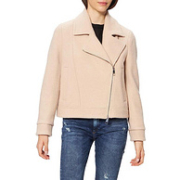 BOSS Hugo Boss 雨果·博斯 C_Javia 女士100%纯羊毛机车夹克50458009