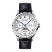 宇联（UNION GLASHUTTE SA）格拉苏蒂德国月相1893月相男士机械腕表  D007.458.16.017.00