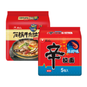 京东百亿补贴：农心 方便面 石锅5袋+鲜虾面5袋 共10包