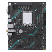 铭瑄（MAXSUN）MS- H610M 666 WiFi6电脑游戏主板支持DDR4 CPU 13490F/12400（Intel H610/LGA 1700）
