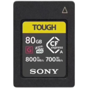 SONY索尼7R5 FX3 7S3 A1 7M4相机内存卡 CFexpress A卡 存储卡国行 CEA-G80T（80G）