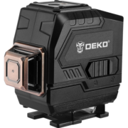 DEKO 12线水平仪绿光贴地仪墙地一体机标线仪平水仪触摸十二线红外线 12线绿光全套