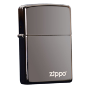 ZIPPO煤油防风打火机 男士礼品礼物美国原装正版芝宝商务经典黑冰镜面