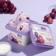 GEMICE 甄稀 满满葡萄 奶油雪糕冰淇凌 270g/桶
