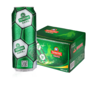 青岛啤酒足球罐啤酒10度500ml*12听