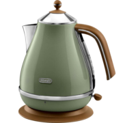德龙(Delonghi) KBOV2001.GR电水壶 自动断电大功率电水壶 橄榄绿 304不锈钢材质