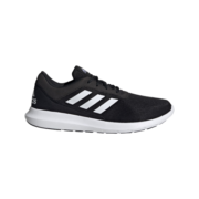 adidas阿迪达斯官方轻运动CORERACER男子随心畅跑舒适休闲跑步鞋 黑/白/FX3581 41(255mm)
