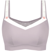 幻曦哺乳内衣薄款聚拢运动透气产后喂奶专用无钢圈运动孕妇内衣 桃心粉（哺乳内衣） S
