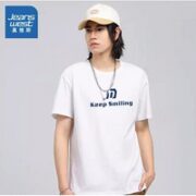 JEANSWEST 真维斯 情侣款印花T恤 KC-32-273TBA04