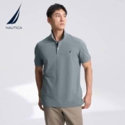 Nautica 诺帝卡 男士棉氨柔滑短袖POL0衫 KX2100 多色