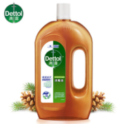 滴露Dettol 消毒液 有效杀菌 松木1.2L*2件
