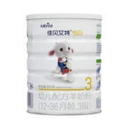 【自营】荷兰佳贝艾特婴幼儿宝宝配方纯山羊奶粉悦白3段800g1-3岁
