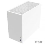 zzaw 小喆优品 C2P 全铝M-ATX迷你侧透机箱 白色