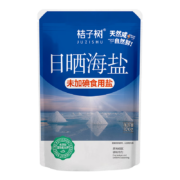 京喜特价APP：桔子树 天然日晒海盐 320g*6袋未加碘 食用盐