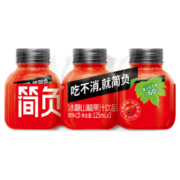 京东特价APP：简负 冰糖山楂汁 125ml*3瓶*2件