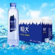 恒大 无糖无汽苏打水 500mL*24瓶整箱