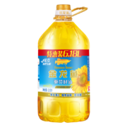京东百亿补贴:金龙鱼 自然葵香葵花籽油6.18L