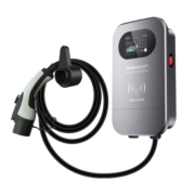 普诺得适用奔驰新能源充电桩e350el EQE EQB eqa GLE350e家用充电桩7KW 220V32A7KW星空灰款（不含立柱）