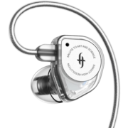 兴戈（SIMGOT）EW100入耳式动圈HiFi有线耳机电脑游戏电竞音乐耳塞 EW100透明版 3.5带麦
