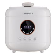 大宇（DAEWOO） 电压力锅家用小型迷你智能多功能全自动4L电饭煲高压锅煲两用二合一双内胆 云镜白