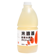米婆婆糯米酒汁低度湖北孝感甜酒酿醪糟汁月子米酒汁农家自酿1.6L