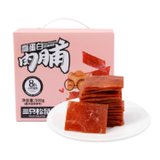 PLUS会员、概率券: 三只松鼠 高蛋白肉脯 500g