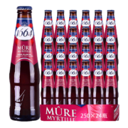 京喜特价：Kronenbourg 1664凯旋 蓝莓啤酒 250ml*24瓶