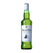 官方授权 黑白狗（BLACK WHITE）调配型苏格兰威士忌 原瓶进口洋酒烈酒基酒 帝亚吉欧 黑白狗威士忌700ml