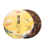 香彻（XIANGCHE） 香彻福建白茶高山老树老白茶茶叶贡眉老茶饼陈香陈年茶饼300g 送密封袋