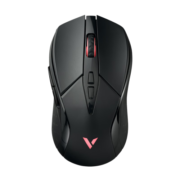 雷柏（Rapoo） V300W黑兽之威 有线无线游戏鼠标 双模RGB电竞左右手对称 9键可编程 约160小时续航