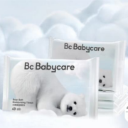 bc babycare 熊柔巾 乳霜抽纸 3层*40抽*5包 190*137mm
