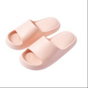 MINISO 名创优品 夏季防滑凉拖鞋 女士 粉色 37-38码